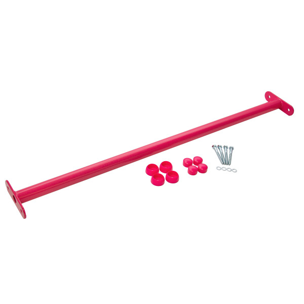 Metalowy drążek na plac zabaw 90 cm różowy