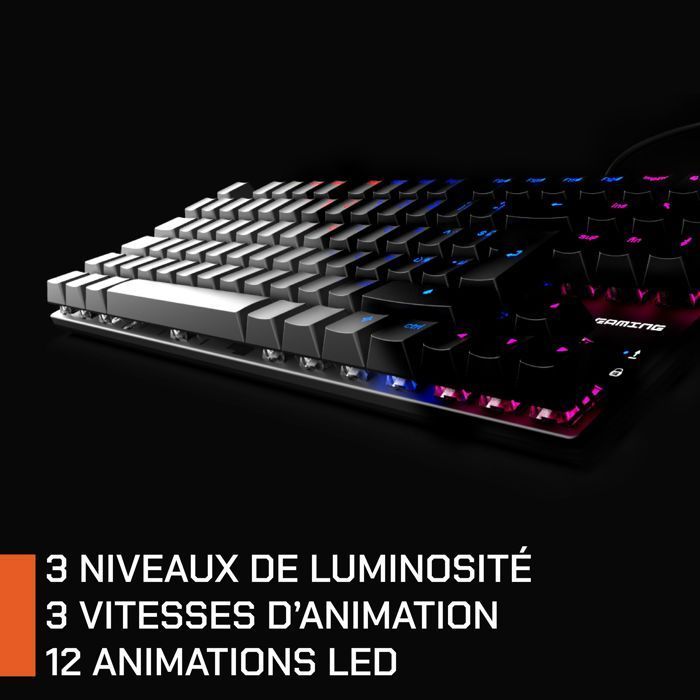 Gaming keyboard - Mechanical - Nova Gaming - Sculptor - TKL - RGB LED