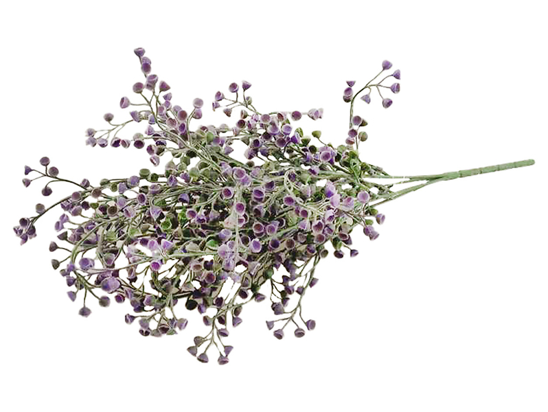 Sztuczna gałązka 40 cm fioletowa
