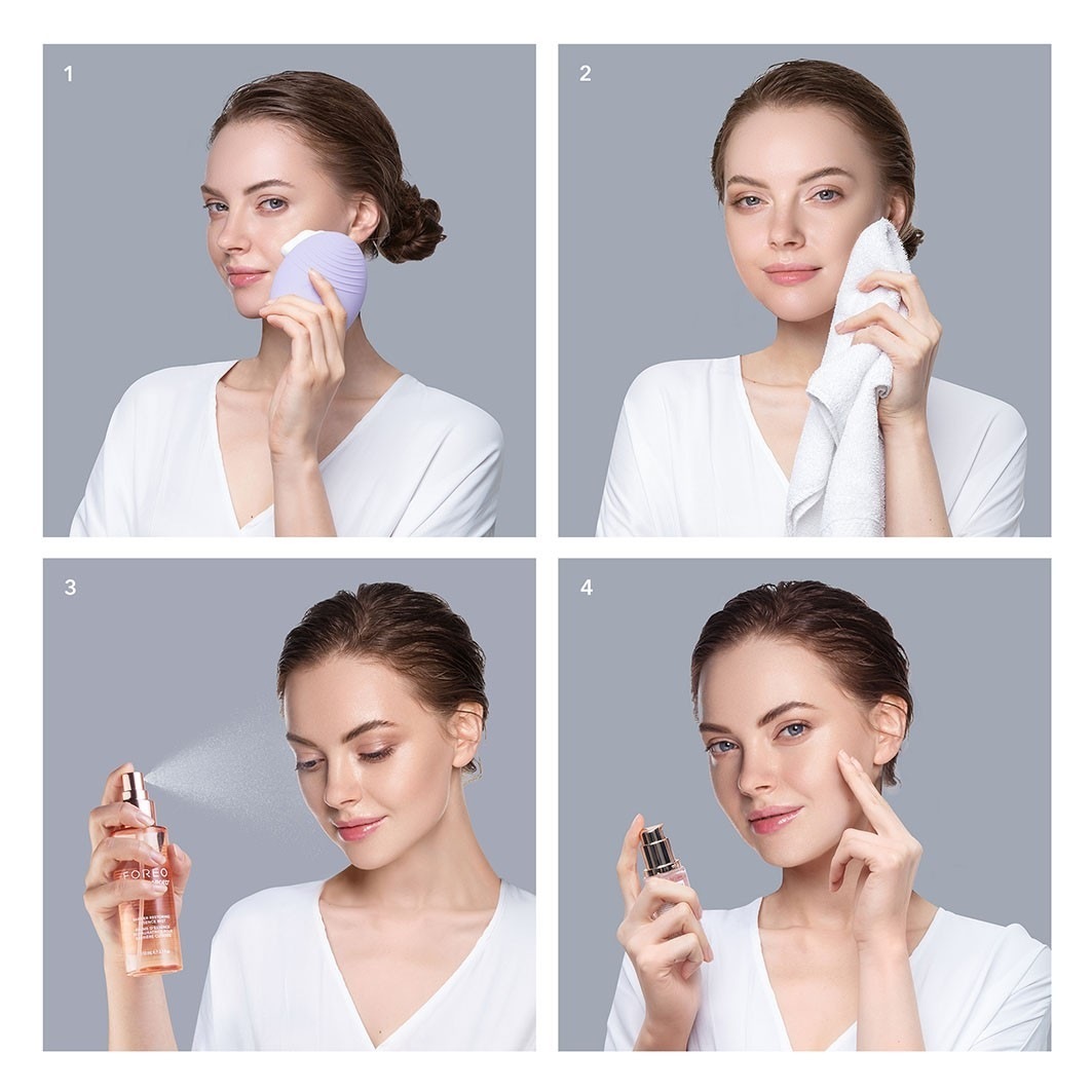 FOREO sprej za lice Njega kože FOREO SUPERCHARGED™ maglica za obnavljanje barijere kože - 110 ml