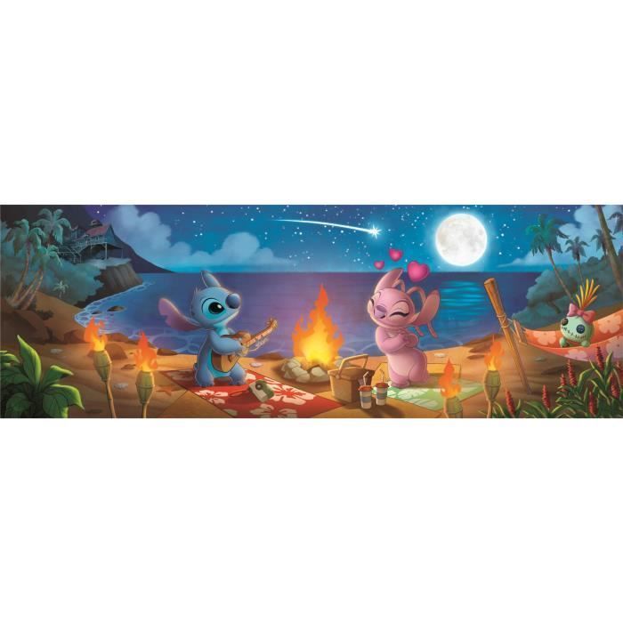 Puzzle Stitch de 1000 piezas, Panorama Compact, CLEMENTONI, Dimensiones del puzzle: 98 x 33 cm