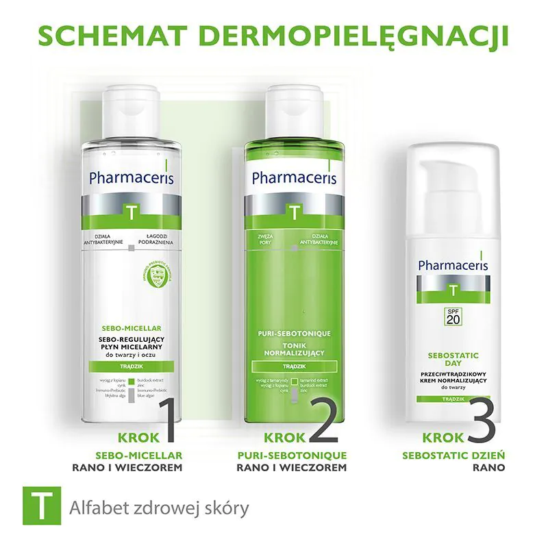 Pharmaceris T Krem przeciwtrądzikowy matująco-normalizujący