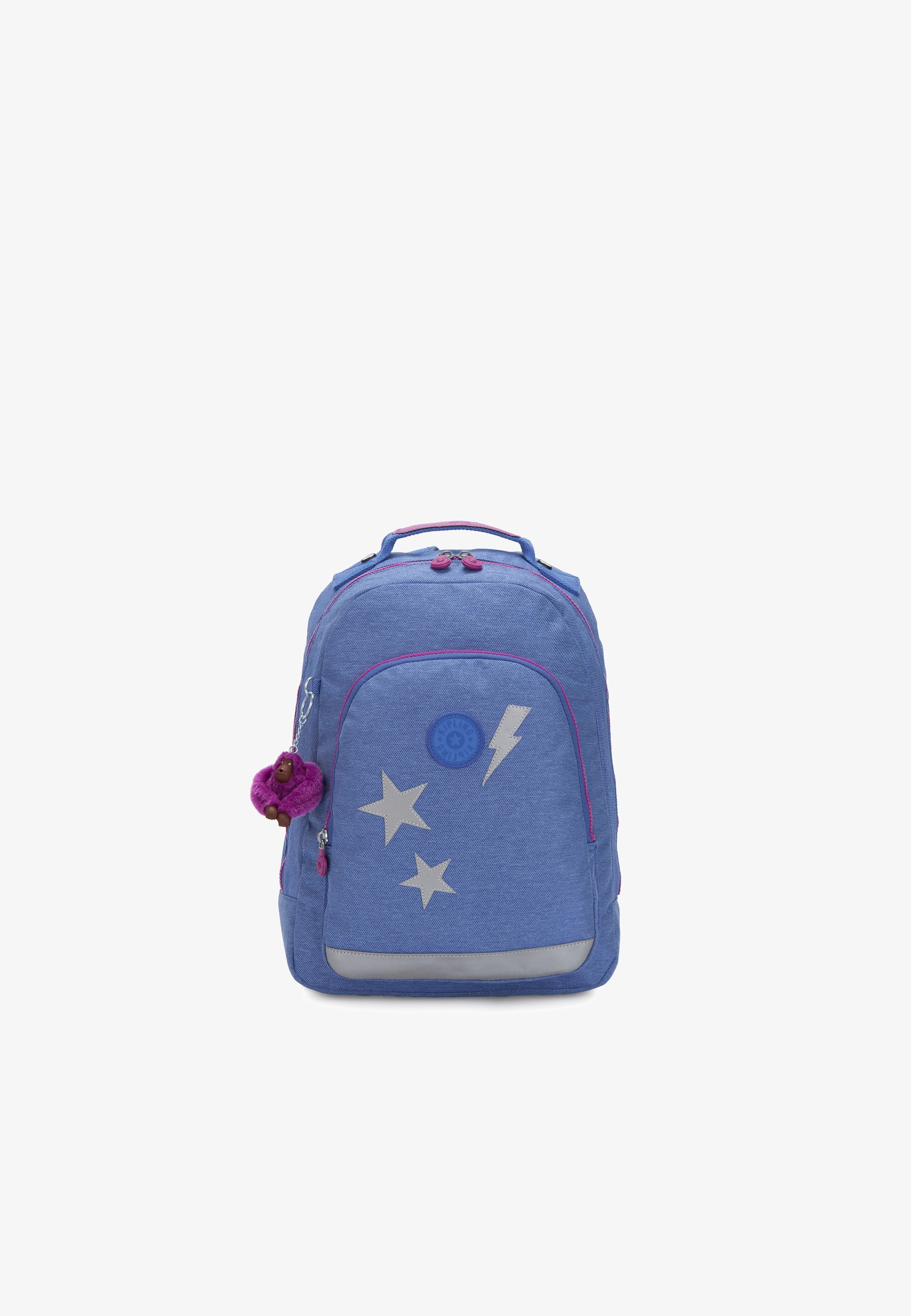Kipling CLASS ROOM S PATCH BTS PEP AC - Schooltas - dauwblauw