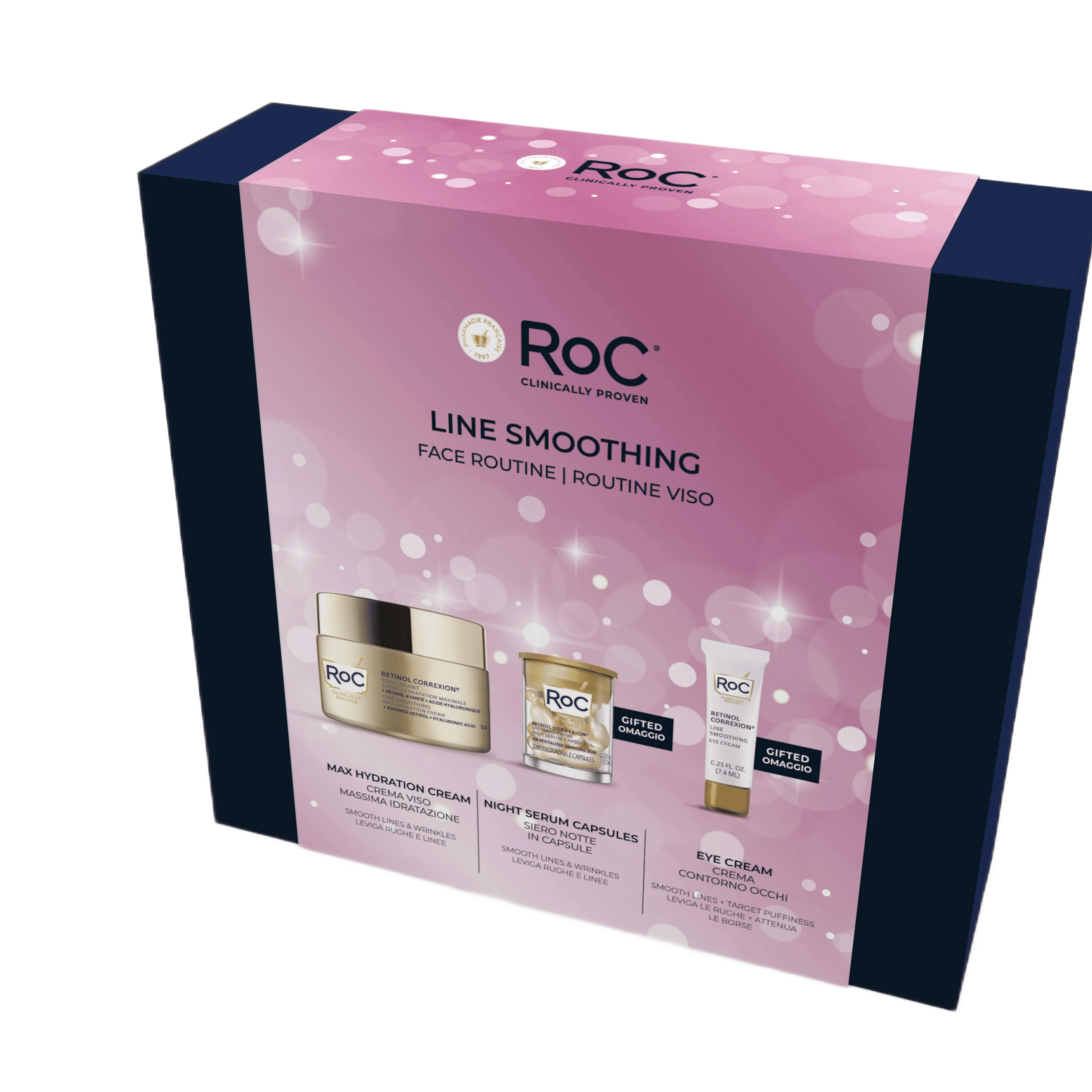 Retinol Correxion Cofanetto Line Smoothing Gift Set - Cofanetto Antirughe, Tratt.viso 24 ore antirughe