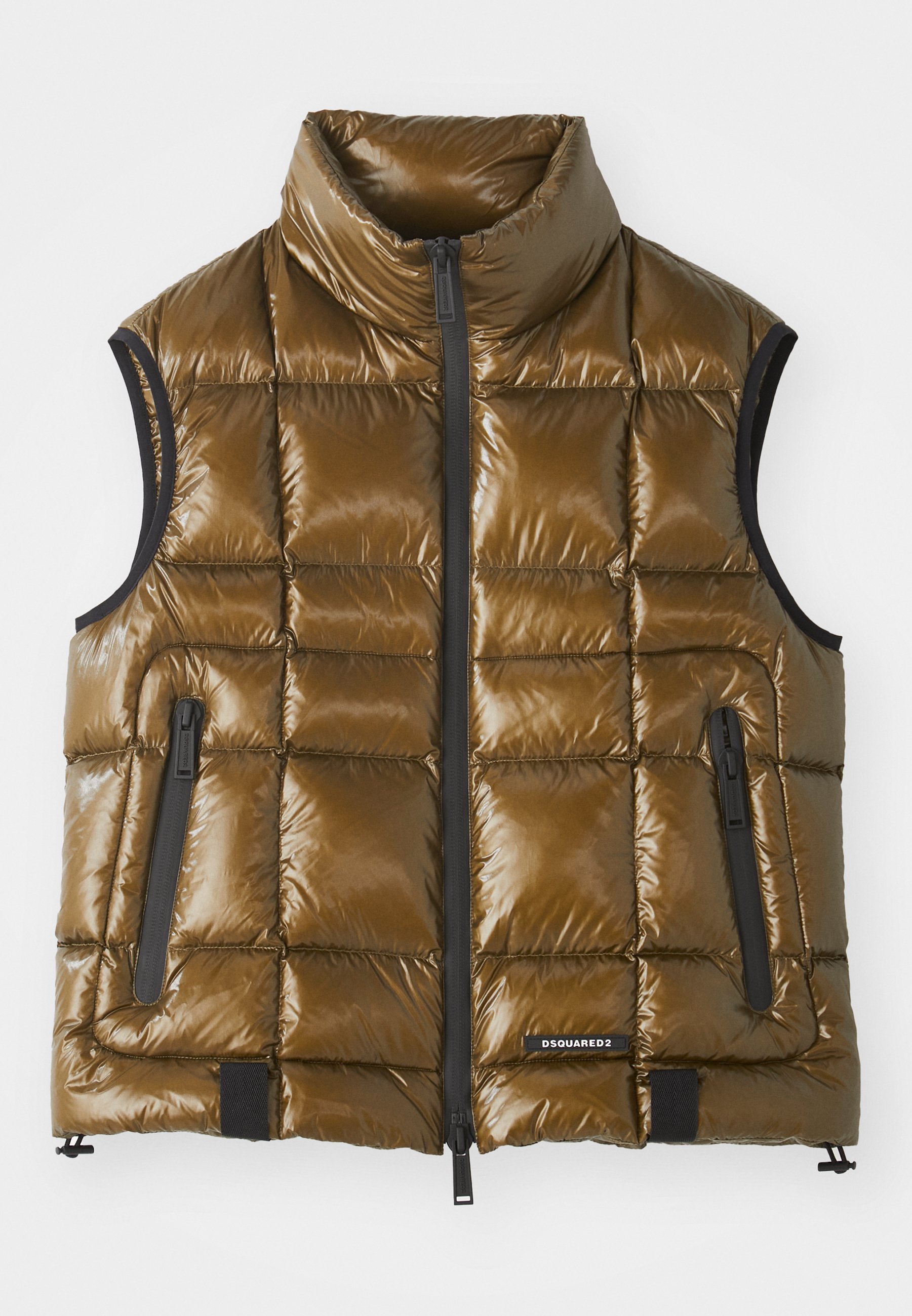 Dsquared2 3D LIEMENĖ - Liemenė - tamsiai žalia