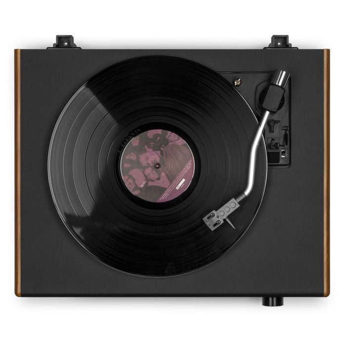 Audizio RP335 Bluetooth Turntable with 2x40W Speakers, Elegant Design, USB Playback, 3 Speeds, Recorder Function
