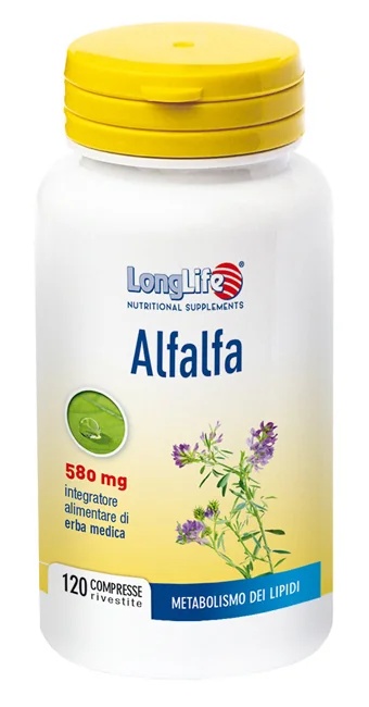 LONG LIFE LongLife Alfalfa 580 mg Cholesterolverlagend voedingssupplement 120 tabletten