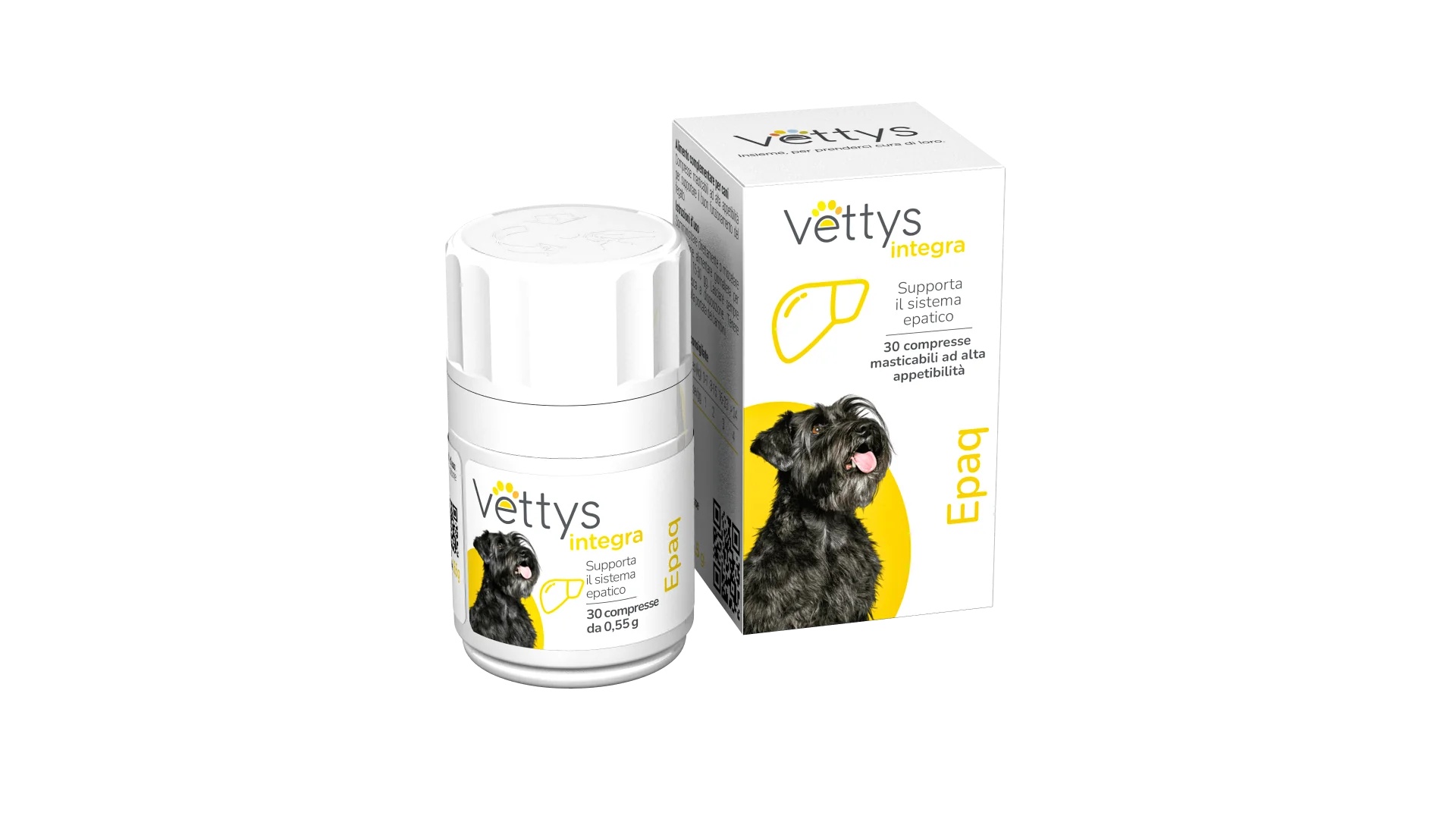 VETTYS Vettys Integra Epaq para Cães 30 comprimidos mastigáveis Saúde do fígado