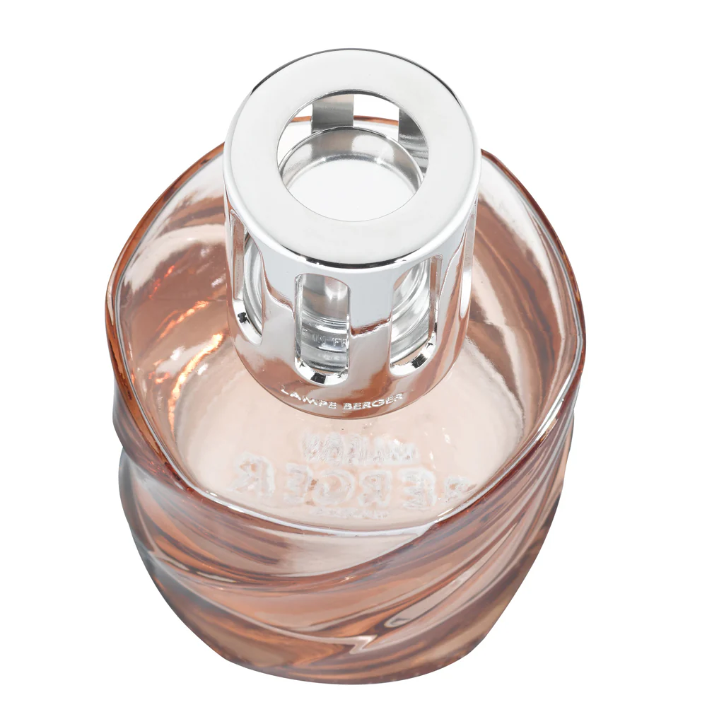 Lampe Coffret Spirale Rose Ambré - Cofanetto con Lampada, Lampada Catalitica