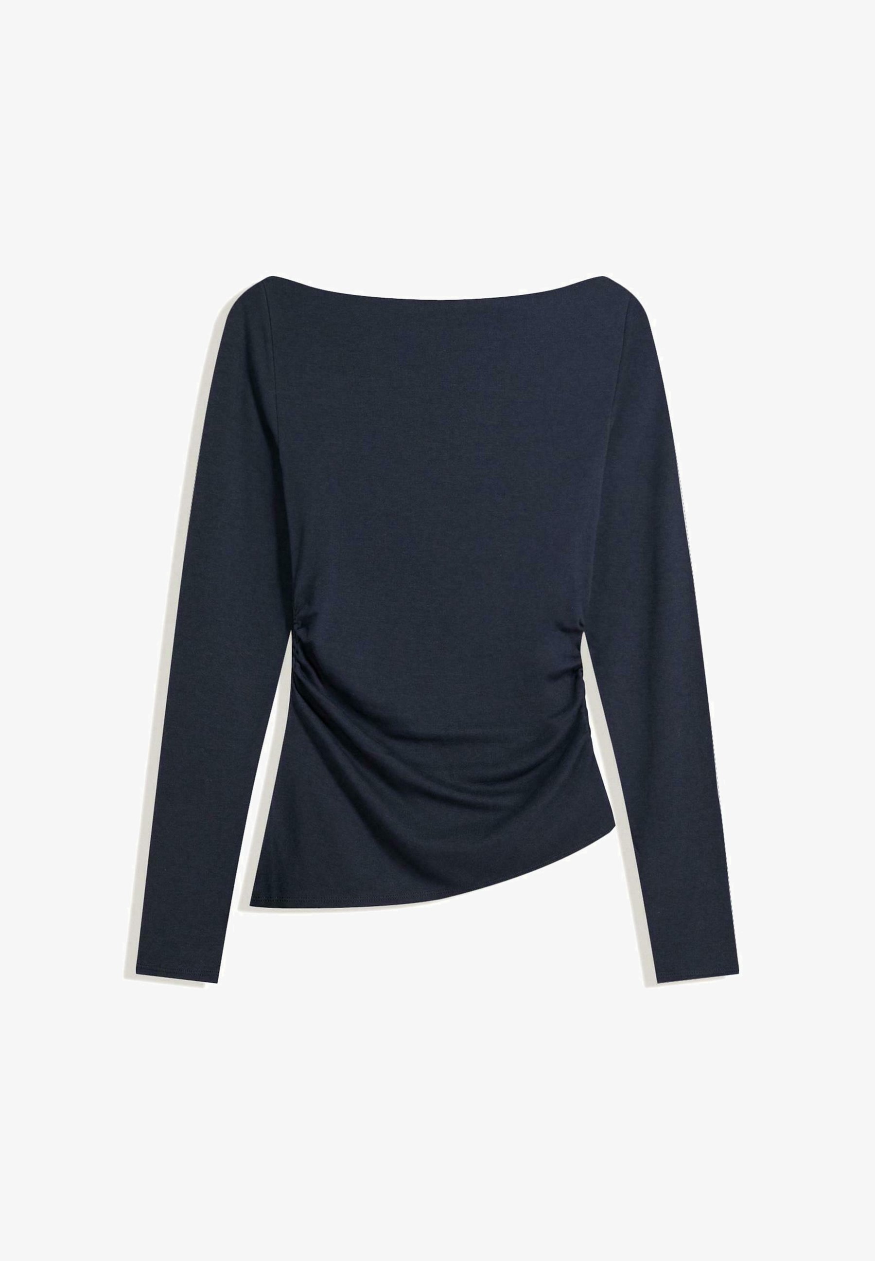 Bershka top met lange mouwen - koningsblauw