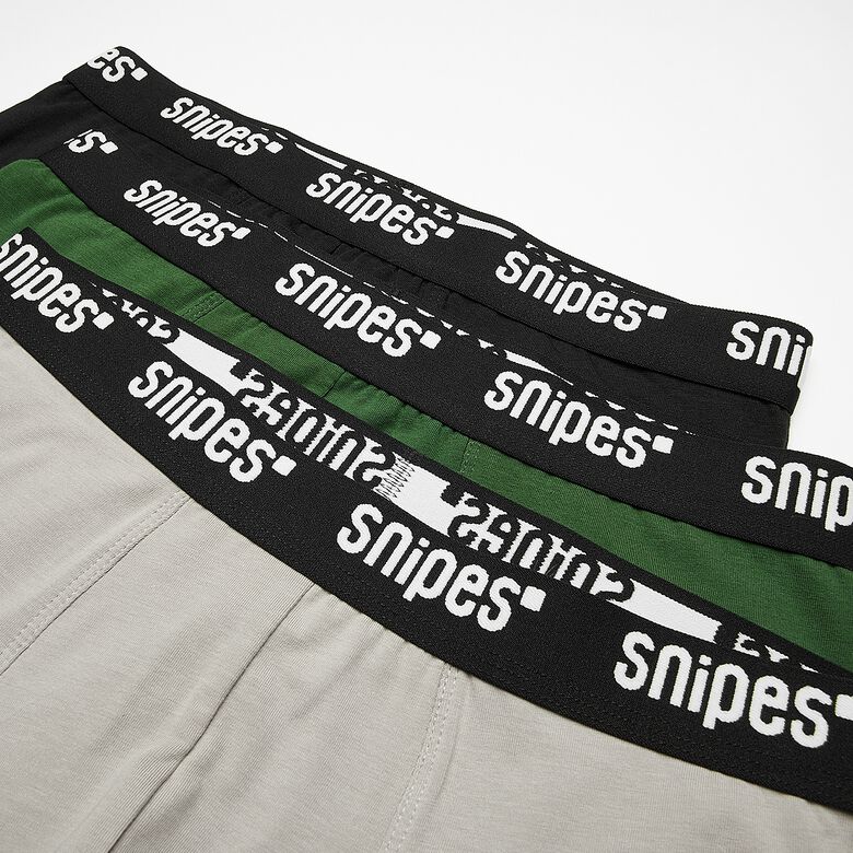 Zwarte boxershorts met plakstrips (3 stuks)