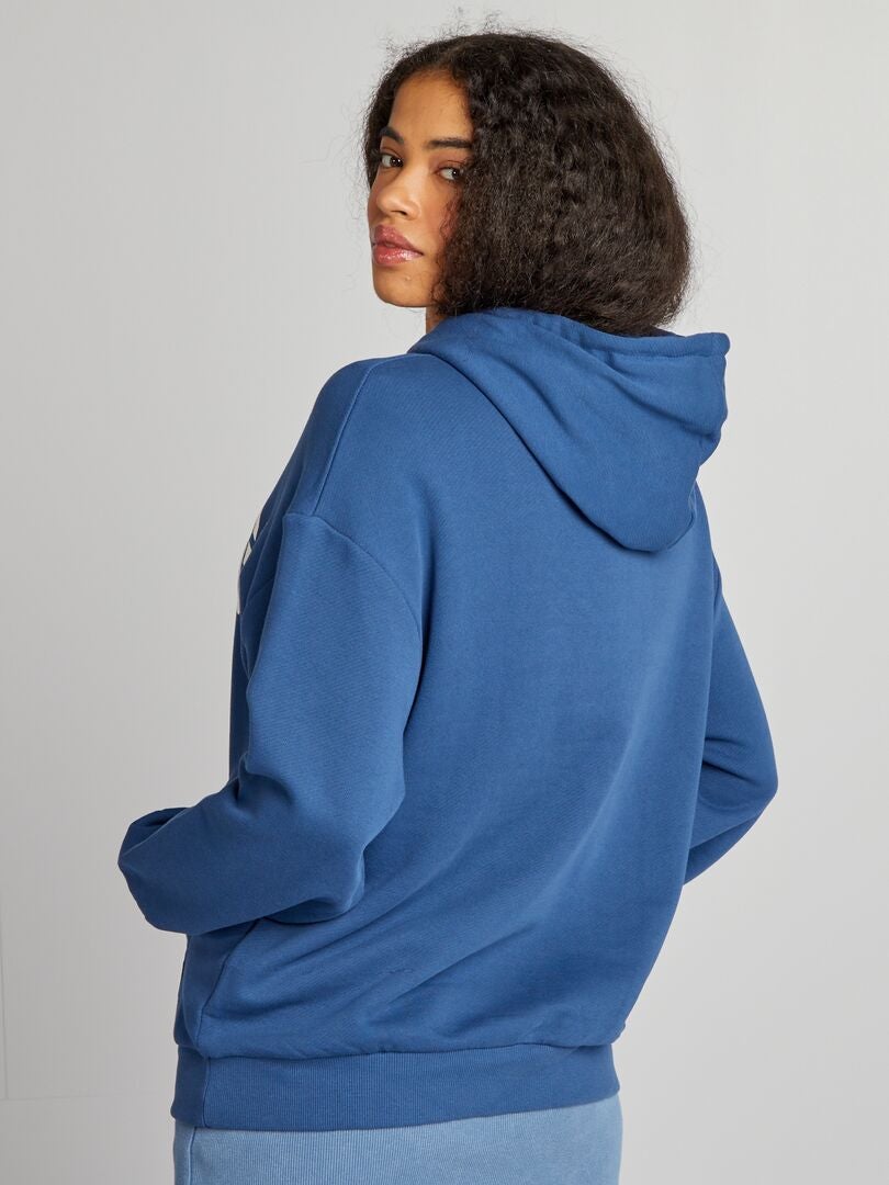 San Diego hoodie met kangoeroezak - blauw