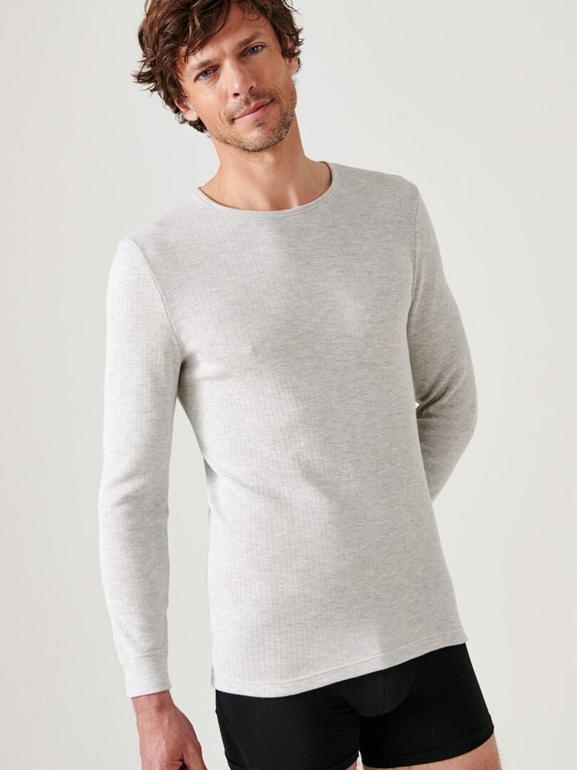 Camiseta 'Damart' Nivel 4 Thermolattice - GRIS
