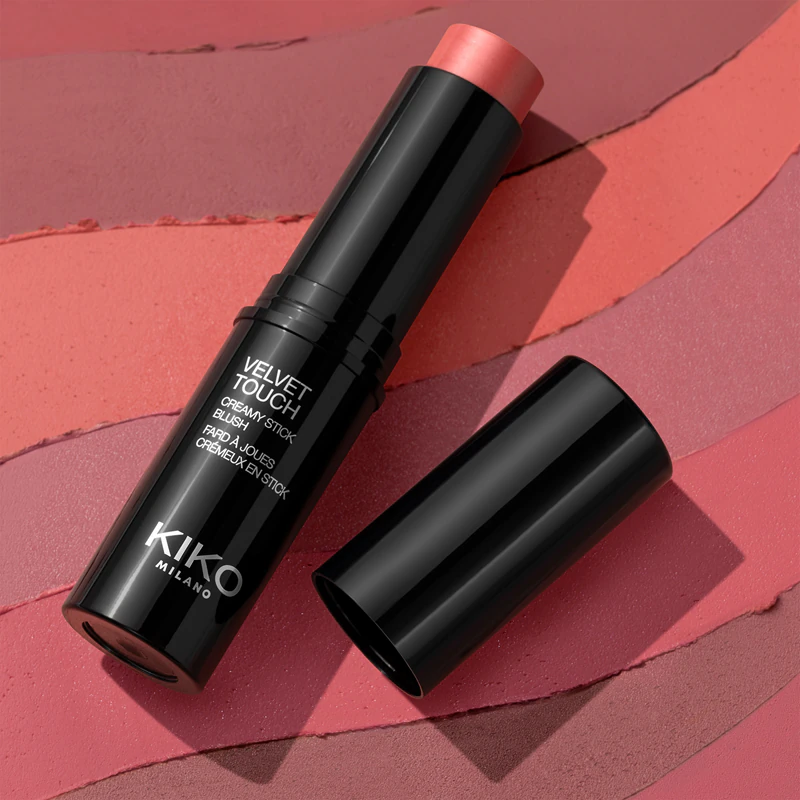 Blush em bastão cremoso KIKO Milano Velvet Touch