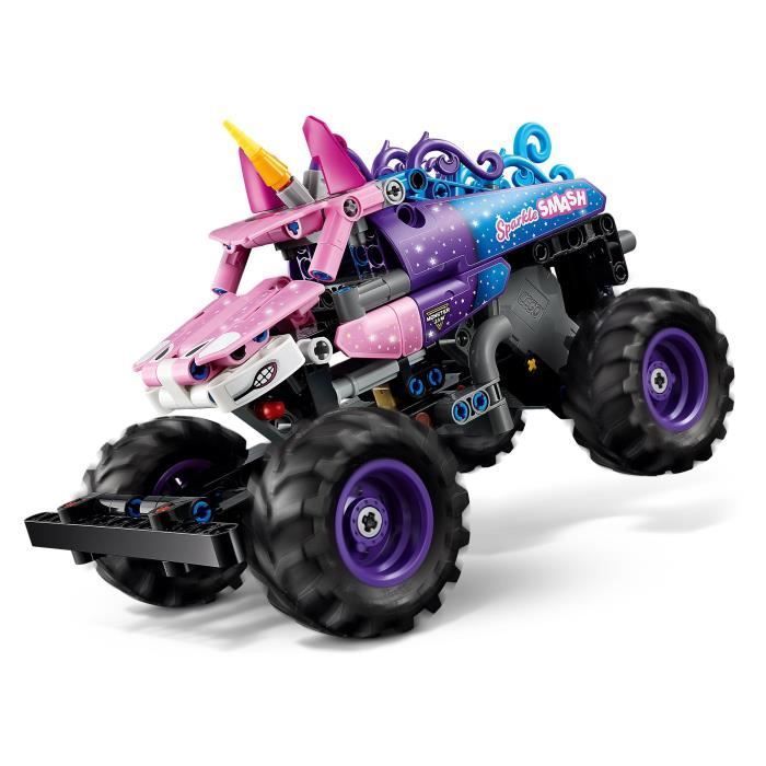 LEGO Technic 42220 Monster Jam Sparkle Smash à Rétrofriction - Jouet Camion dès 7 ans