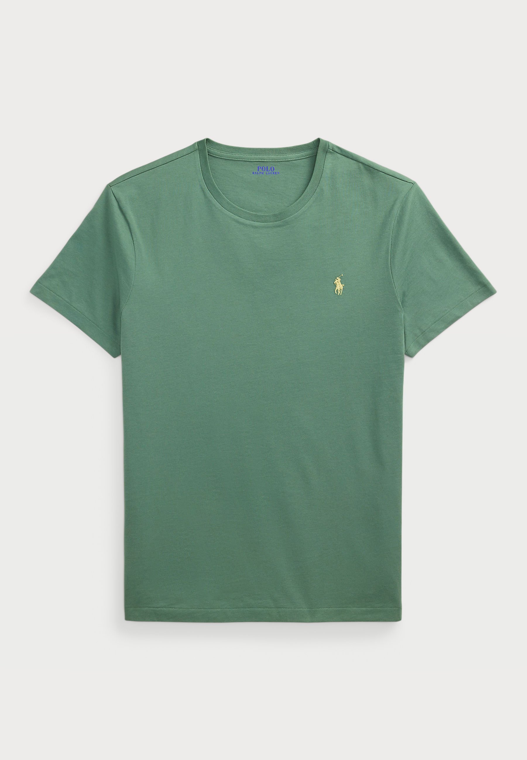 Polo Ralph Lauren CUSTOM SLIM FIT JERSEY CREWNECK T-SHIRT - T-shirt basic - fatigue