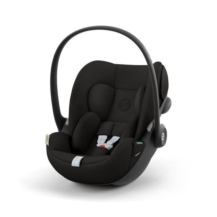 Seggiolino auto Cybex Cloud G i-Size, oro - da 40 a 87 cm - dalla nascita fino a 13 kg - fino a 2 anni - Nero magico