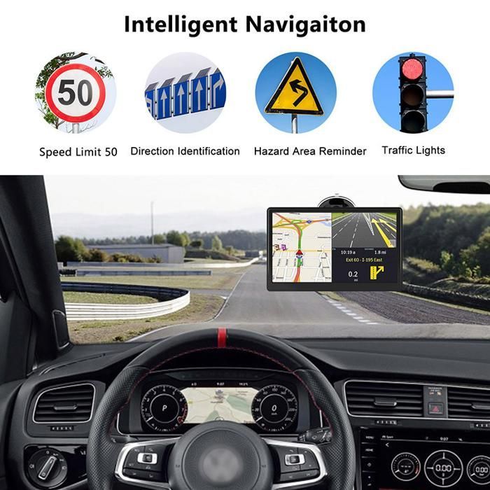 Car GPS navigator, car dashboard integrated GPS navigation units, car GPS navigator, truck