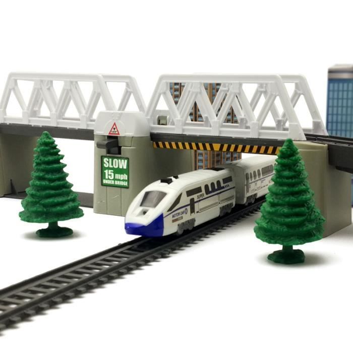 Tren de juguete de alta velocidad ZGEER para niños, modelo de tren eléctrico pequeño para niños.