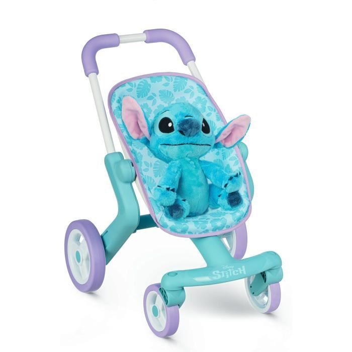 SMOBY - Passeggino Stitch + Peluche - dai 18 mesi