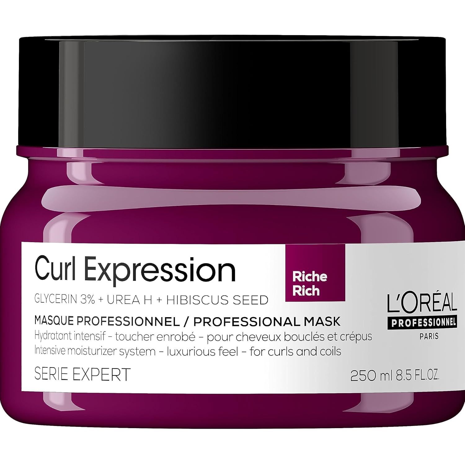 Serie Expert Curl Expression интензивна богата хидратантна маска Професионалне фризерске маске