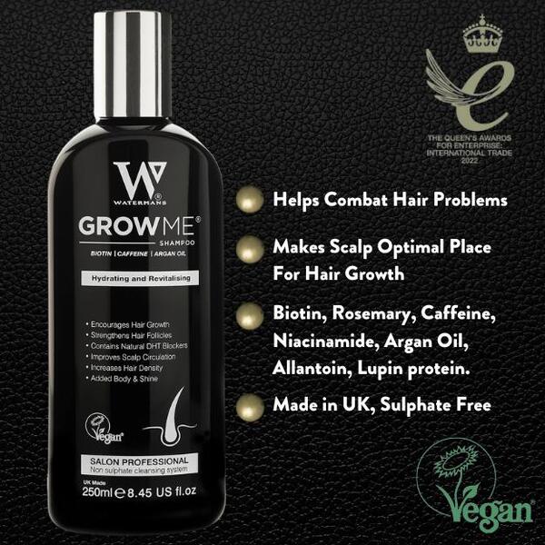 Watermans Grow Me Shampoo 250ml
