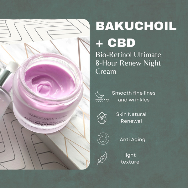 London Botanical Laboratories Bakuchiol Nachtcreme 50ml