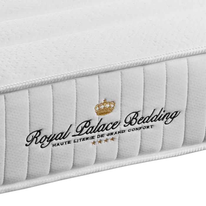 Set letto e materasso LANCASTER con molle insacchettate e memory foam 90x200