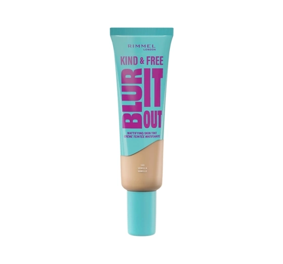 Rimmel Kind & Free Blur It Out lekki podkład matujący 160 Vanilla 30ml