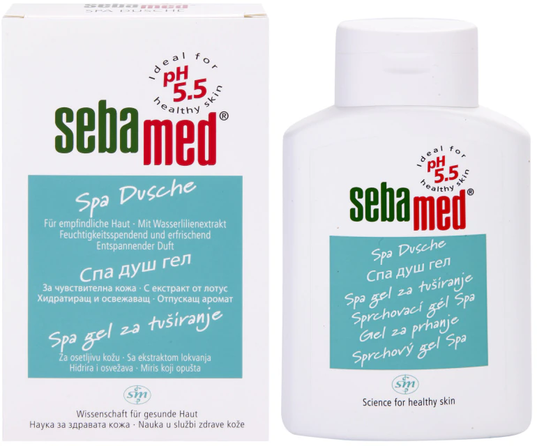 Sebamed Wash Pele Sensível Spa gel de banho