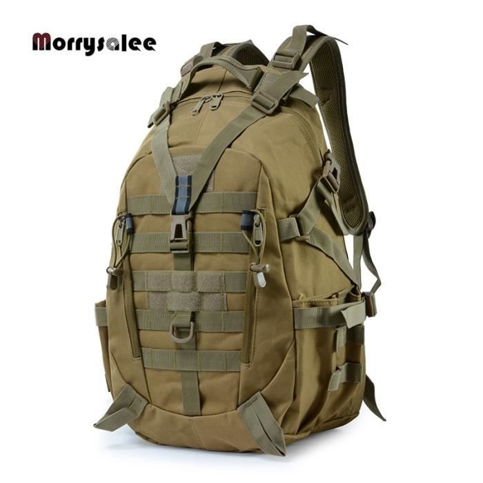 Mochila tática militar para camping, assalto, esportes, montanhismo e trekking, camuflada - Cor CP - 50x31x16 cm