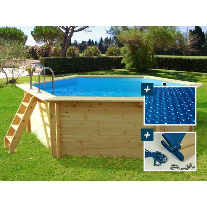 Piscina de madera 