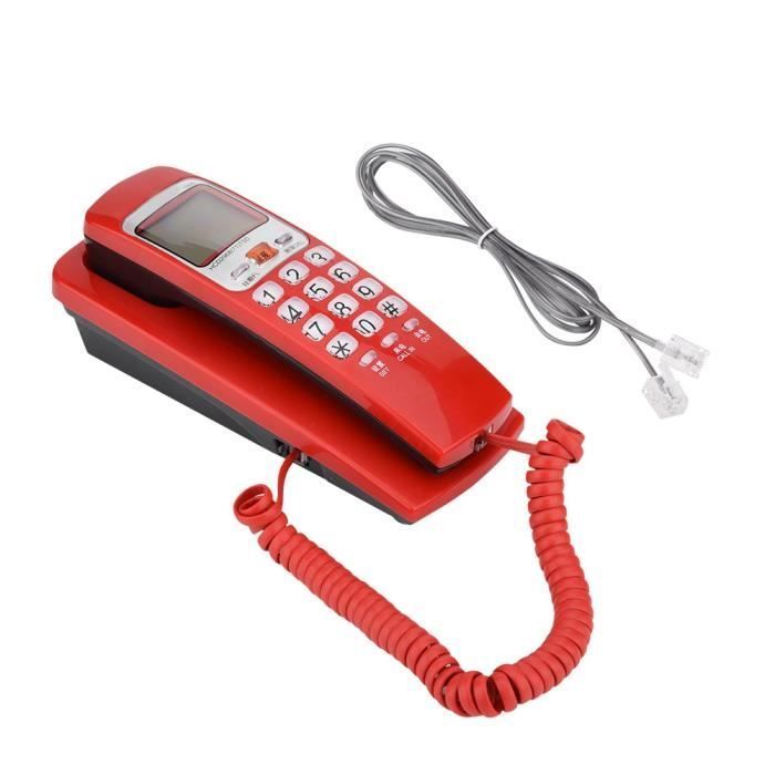 Vaste telefoon met nummerweergave. Kantoor. Vaste telefoon instellen -TUN