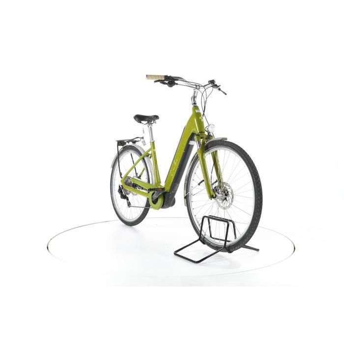 Bicicleta eléctrica - Cube Ella Ride Hybrid - verde - Bicicleta de trekking eléctrica - Bosch 500 Wh reacondicionada