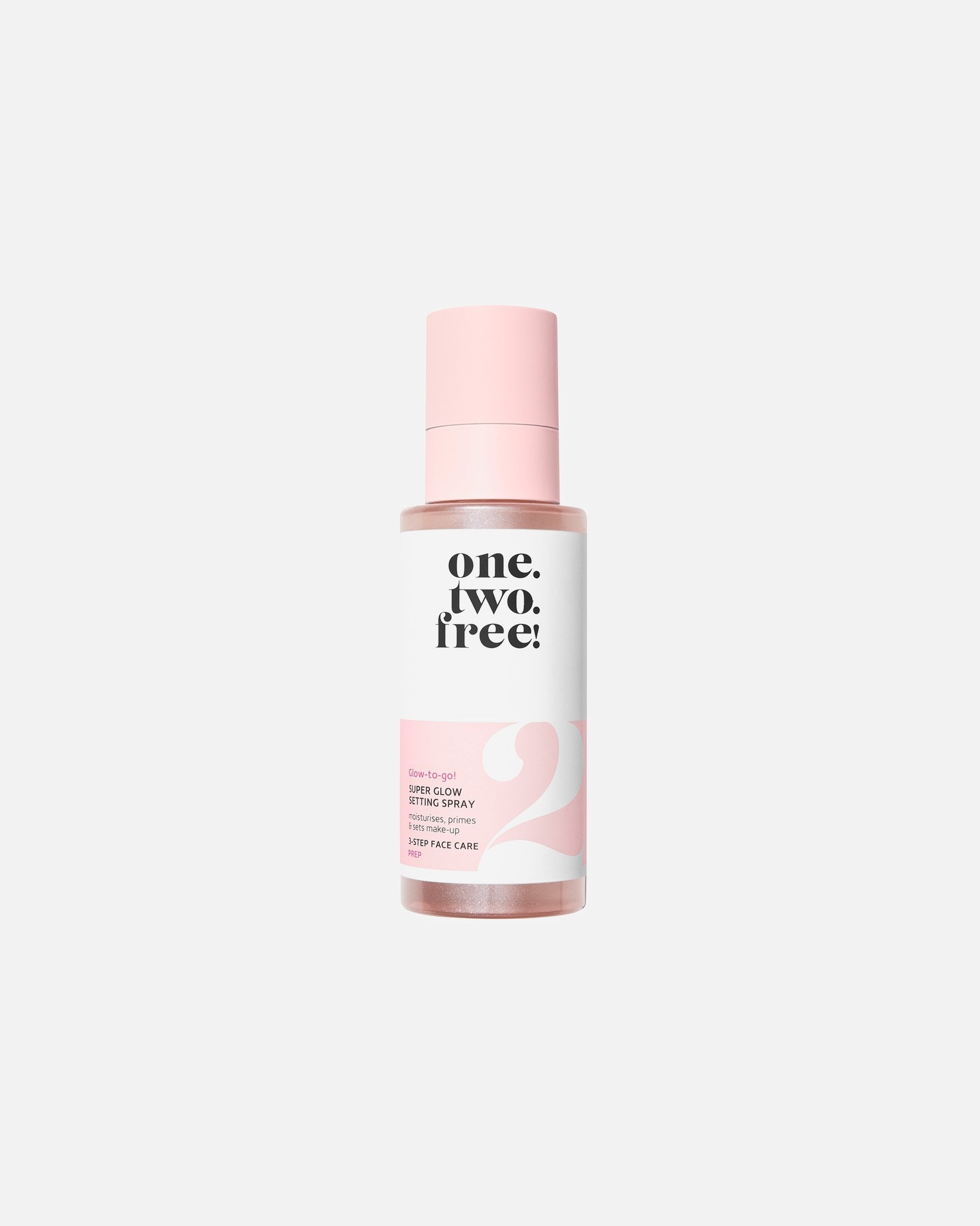 one.two.free! Fiksirajući sprej Super Glow – 100 ml