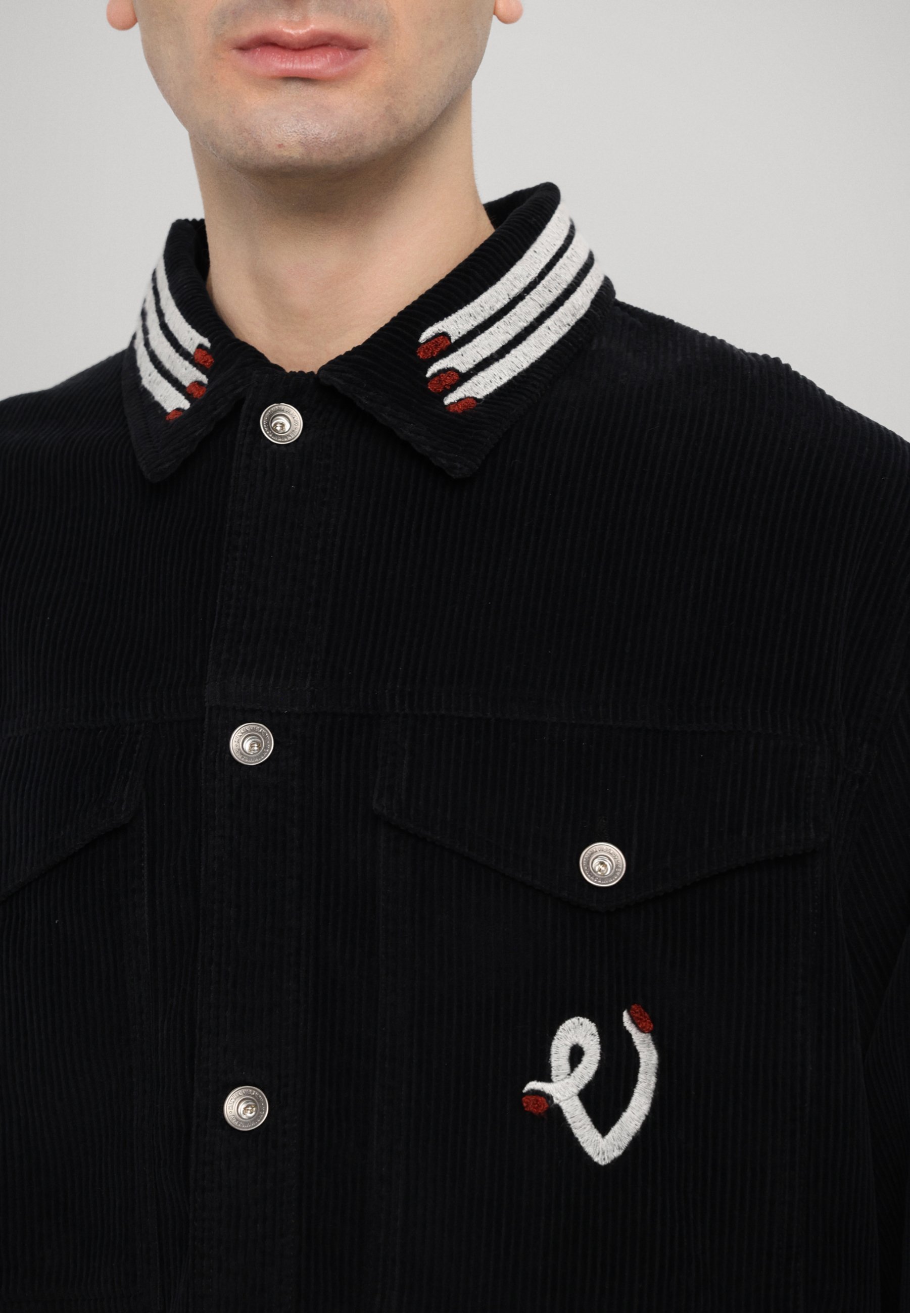 Henrik Vibskov COSMOS JACKET UNISEX - Svetlá bunda - čierna