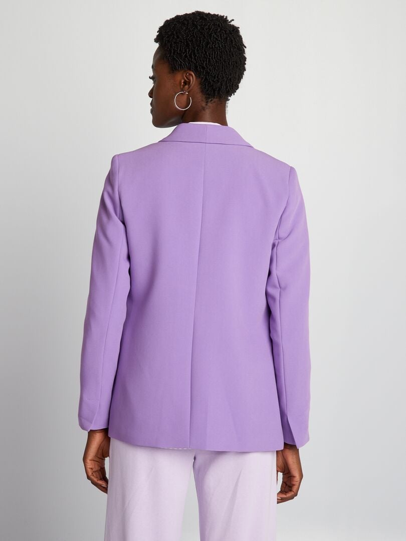 Blazer midi - ROXO