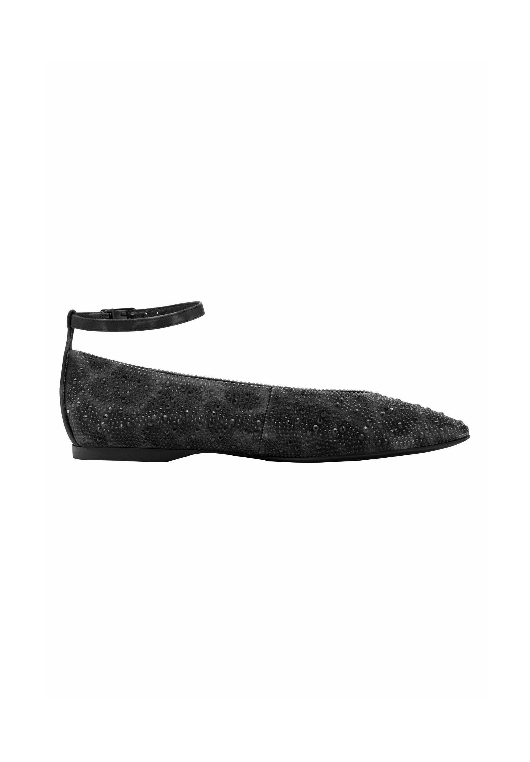 Ballerine Tamaris con cinturino alla caviglia - fantasia leopardata grigia