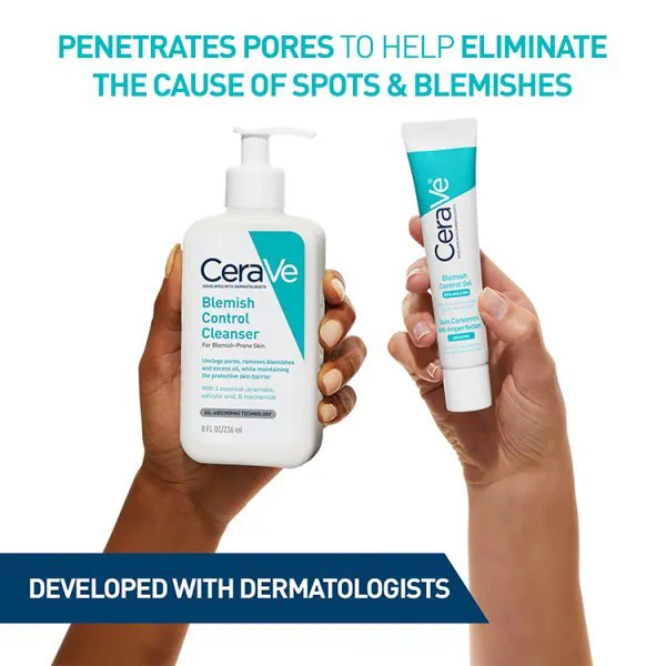 Gel CeraVe para Controle de Imperfeições com Ácido Salicílico e Niacinamida 40ml