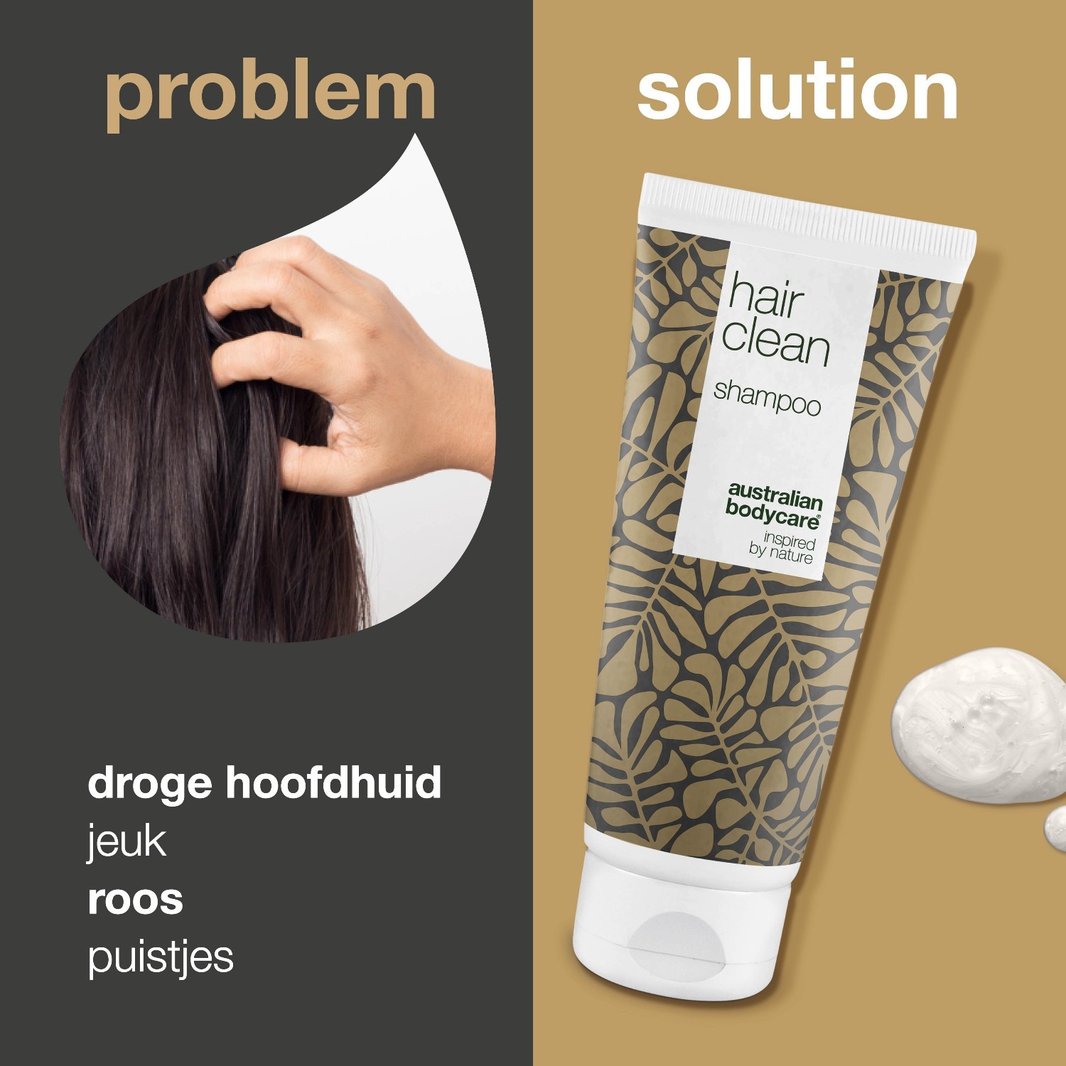 Гел за туширање косе и тела Australian Bodycare против перути Teathree шампон - 200 мл