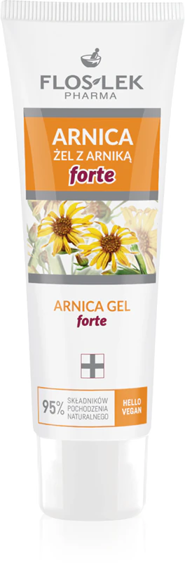 Gel calmante de arnica da FlosLek Pharma para inchaço e olheiras.