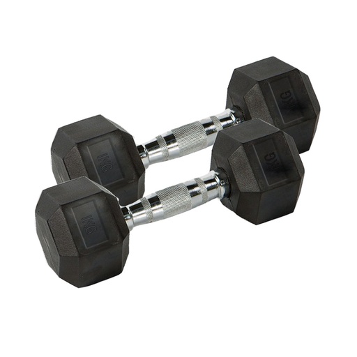  Hantle sześciokątne Deluxe Fitness 1 kg (para)