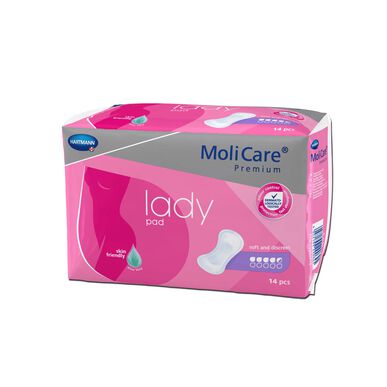 Molicare-inkontinenssisuojat 4,5 tippaa Naisten side 14 kpl 14 kpl