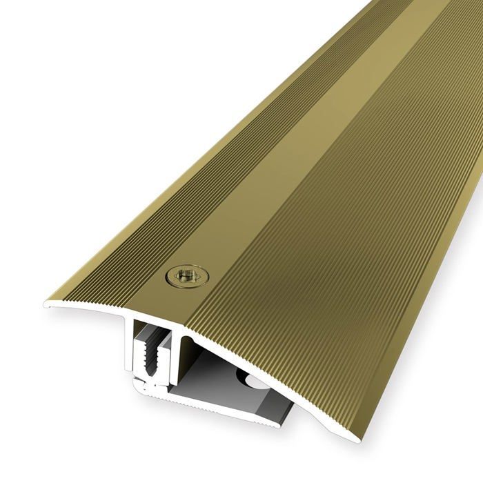 PROVISTON Profilé de compensation flexible Profilé pour parquet l 51 mm Compensation de H 7 - 23 mm L 900 mm Profilé en aluminium...