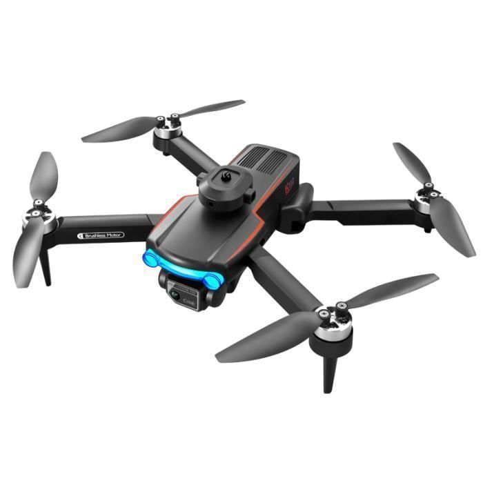 Dragon Touch 4K Drone with Dual Cameras, 2.4G WiFi, Brushless Motor, 360° Obstacle Avoidance, 2 Batteries, 30-Minute Flight Time, Black
