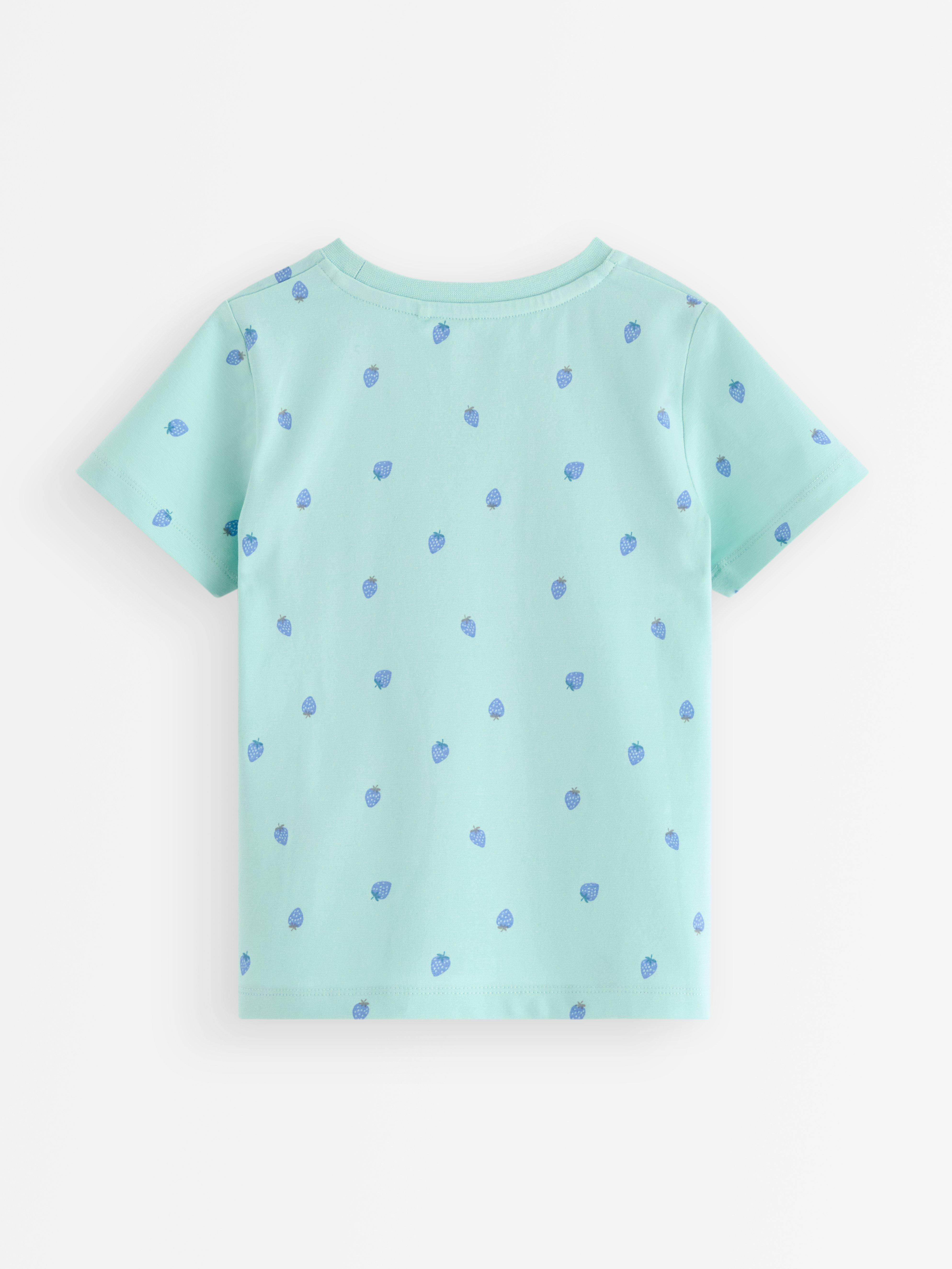 Camiseta color turquesa claro empolvado