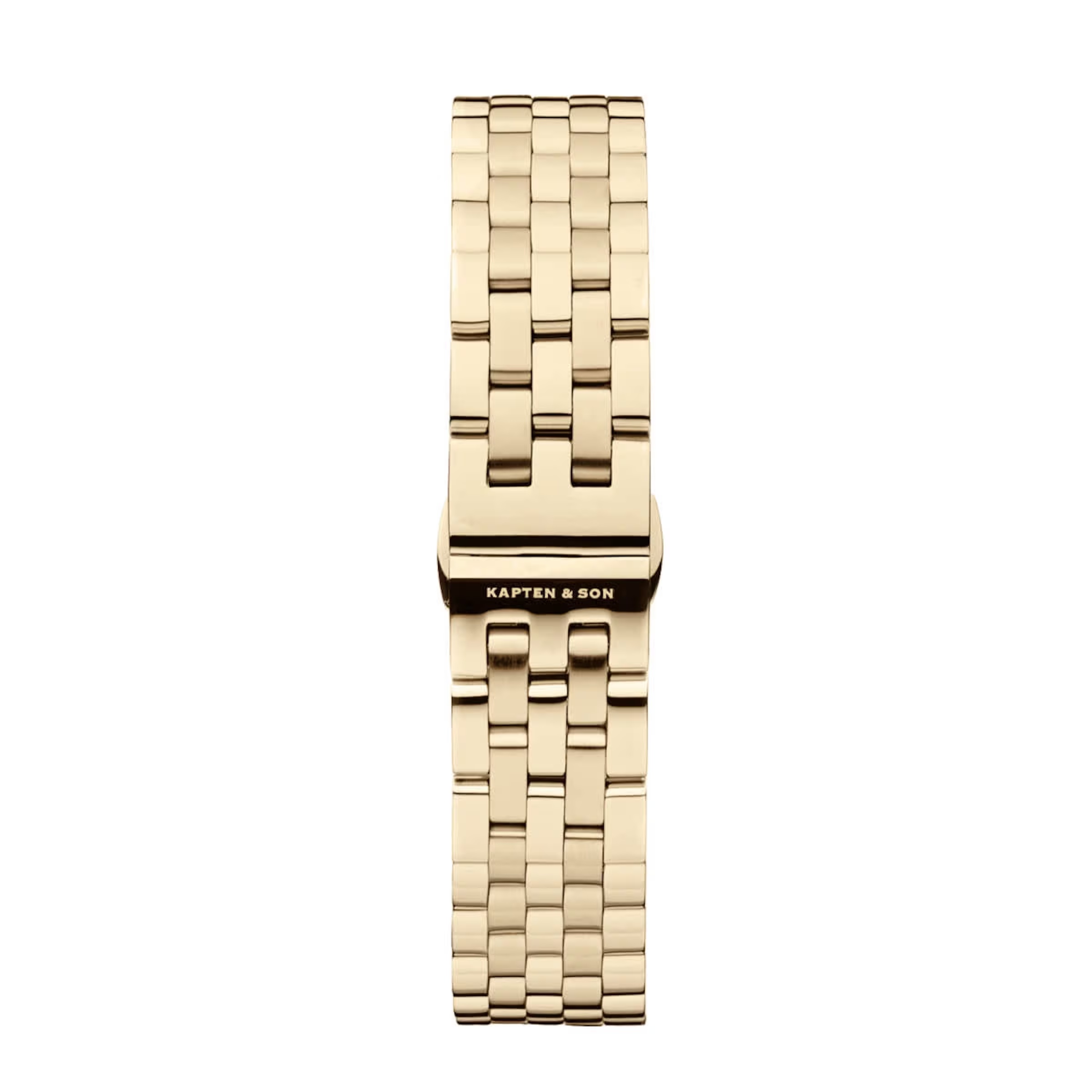 Bracelet en acier doré clair