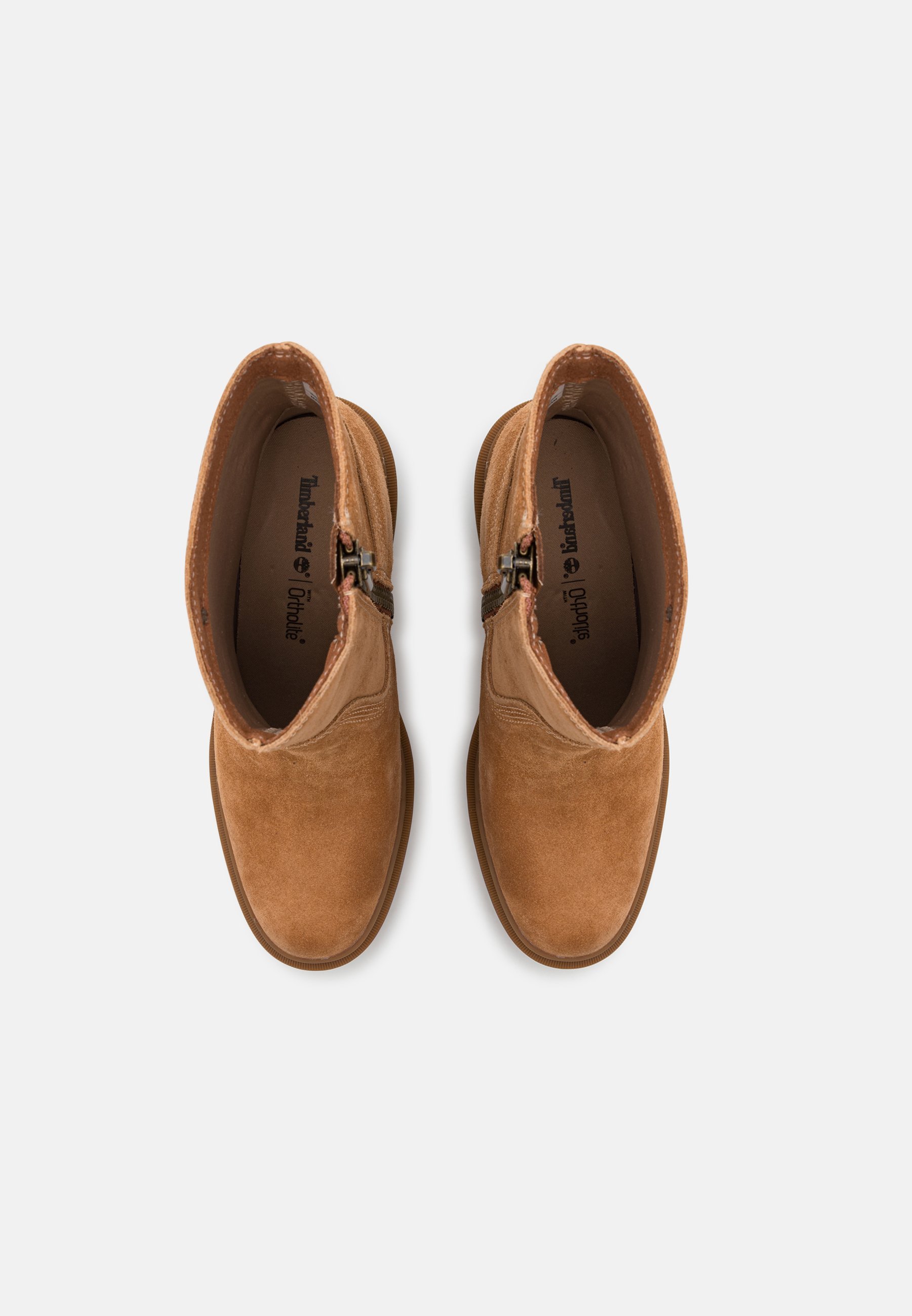 Timberland ALLINGTON HEIGHTS - Enkellaarsjes met plateauzool - roestbruin