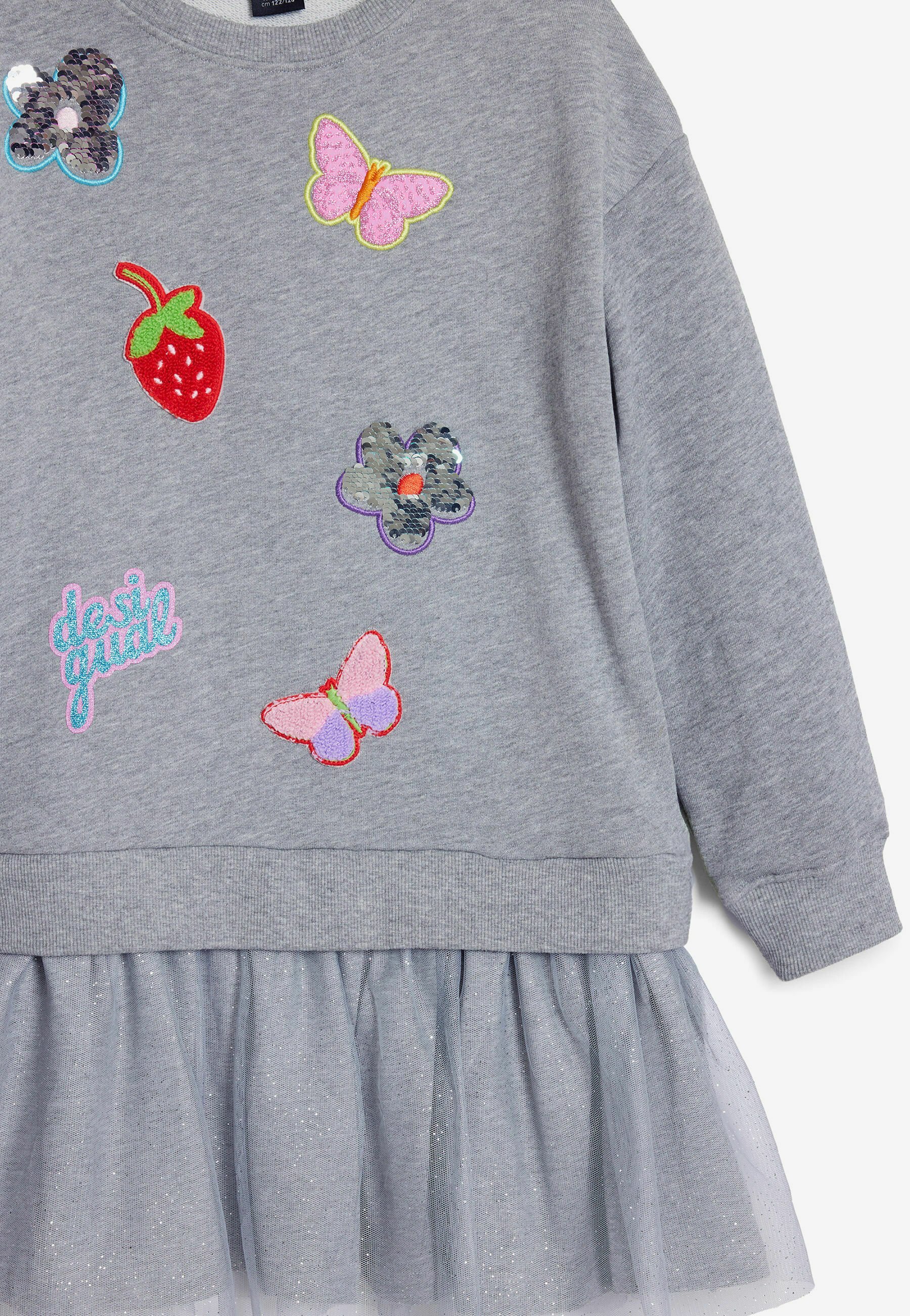 Desigual WITH FIGURES - Dagjurk - grijs