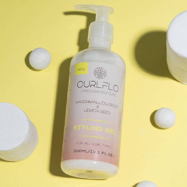 Curl Flo Styling Gel med marshmallowrot og sitronfrø – 100 ml